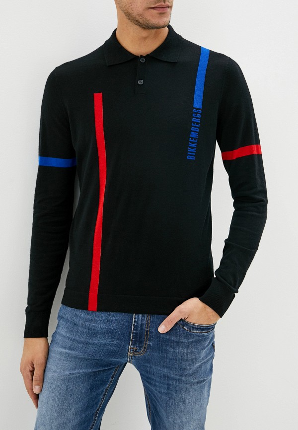 

Поло Bikkembergs, Черный, Bikkembergs BI535EMFJOQ1