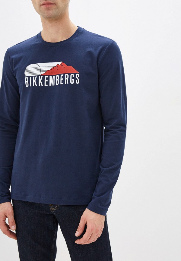 

Лонгслив Bikkembergs, Синий