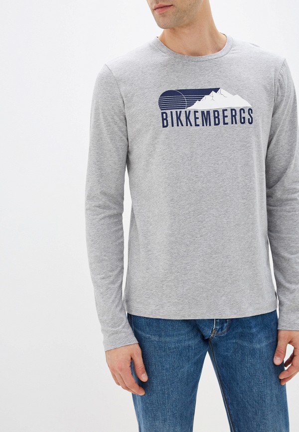 

Лонгслив Bikkembergs, Серый