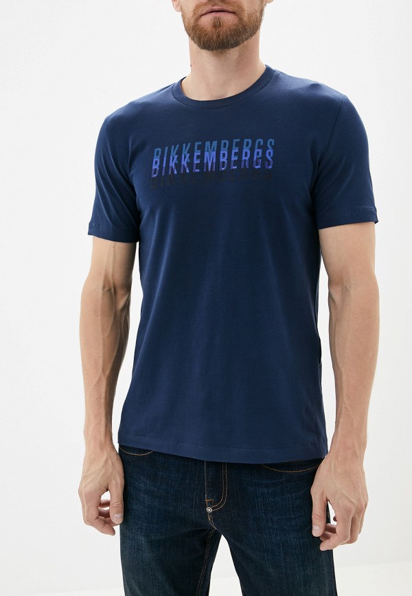 

Футболка Bikkembergs, Синий