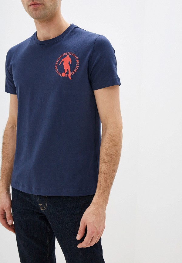 

Футболка Bikkembergs, Синий