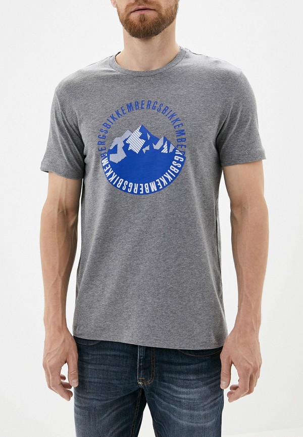 

Футболка Bikkembergs, Серый