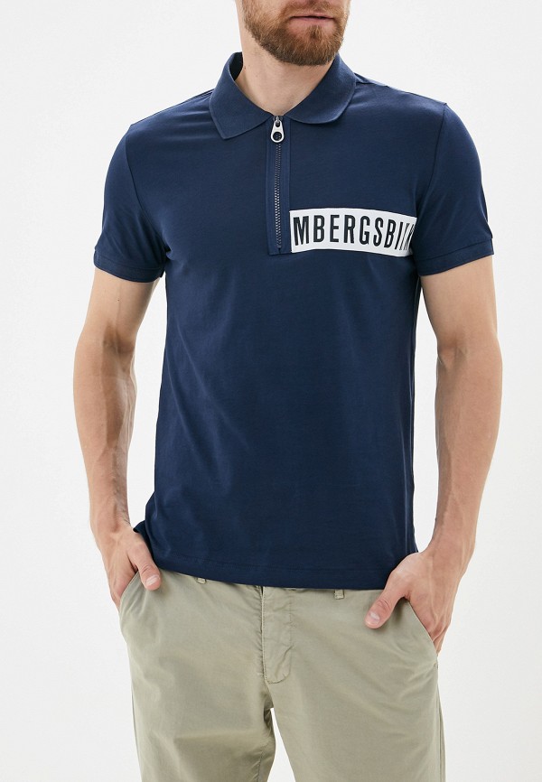 

Поло Bikkembergs, Синий, Bikkembergs BI535EMFJPC3