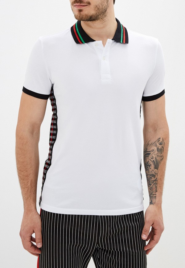 

Поло Bikkembergs, Белый, TRENTA CAPSULE