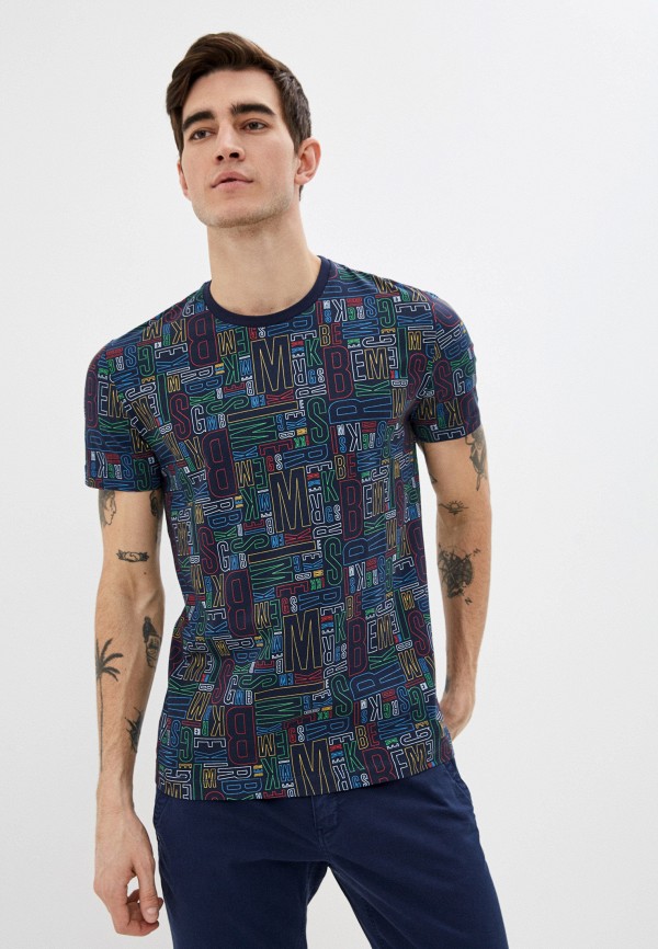 

Футболка Bikkembergs, Разноцветный