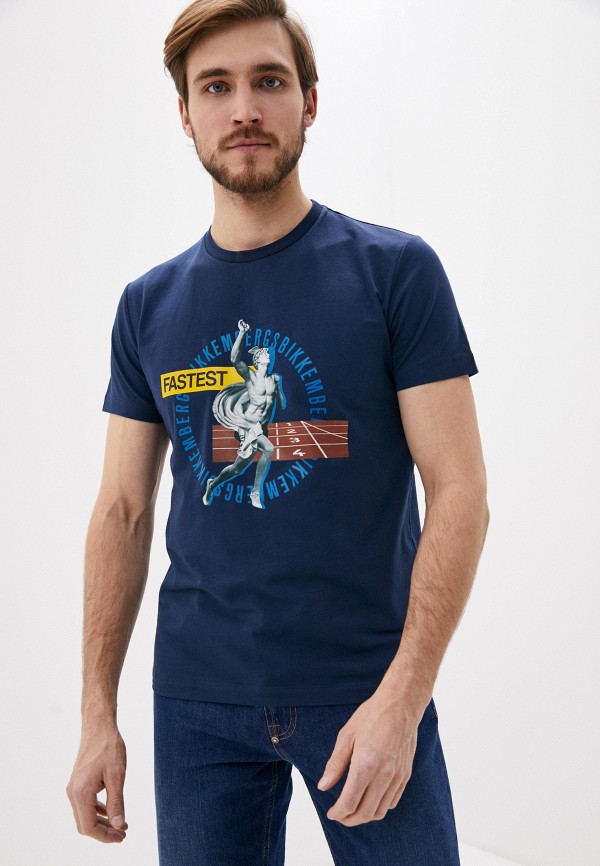 

Футболка Bikkembergs, Синий, Bikkembergs BI535EMHKBK6