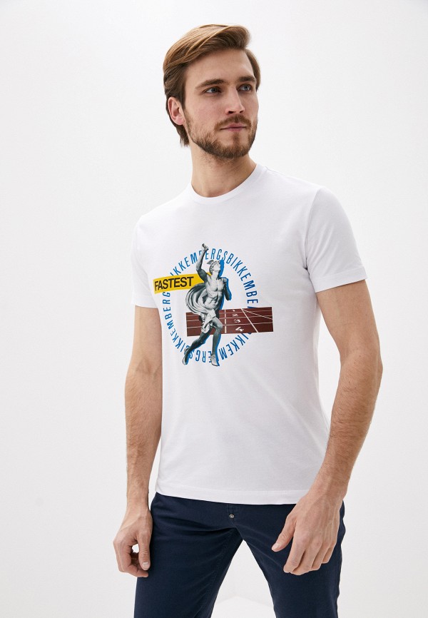 

Футболка Bikkembergs, Белый, Bikkembergs BI535EMHKBK7