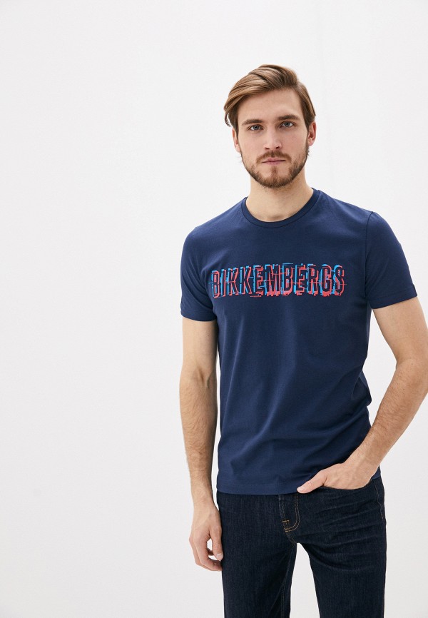 

Футболка Bikkembergs, Синий, Bikkembergs BI535EMHKBK8