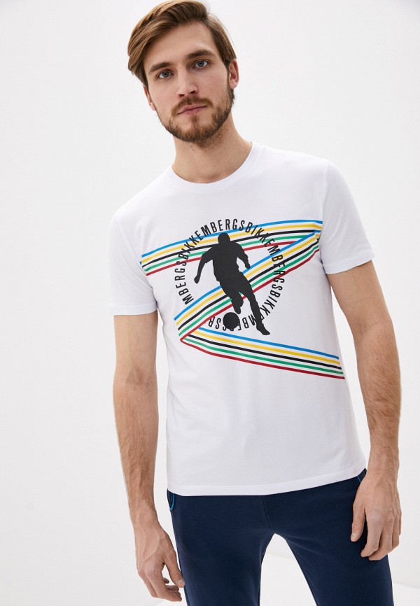 

Футболка Bikkembergs, Белый, Bikkembergs BI535EMHKBL4