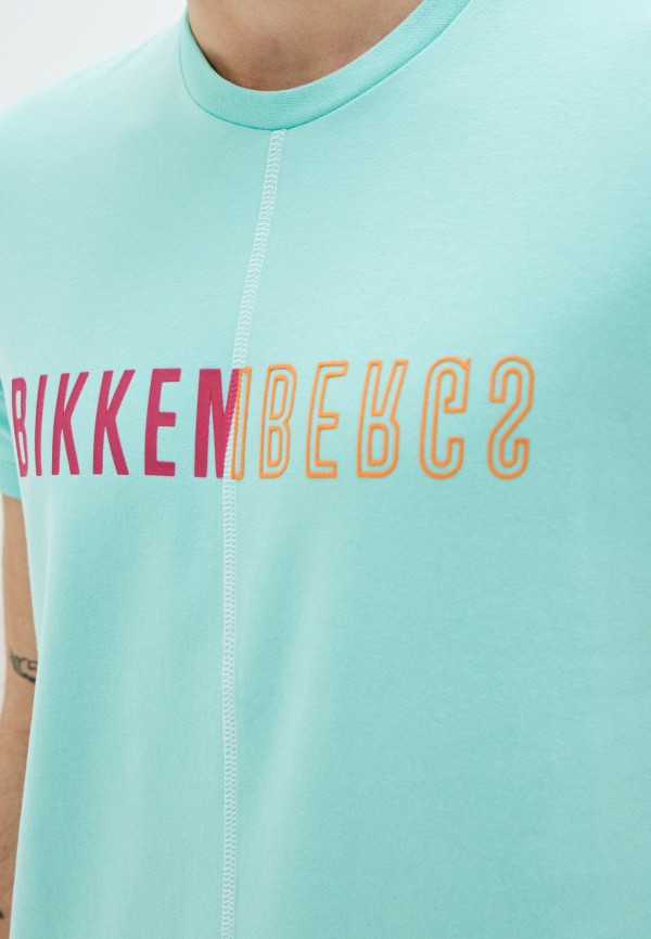 

Футболка Bikkembergs, Бирюзовый