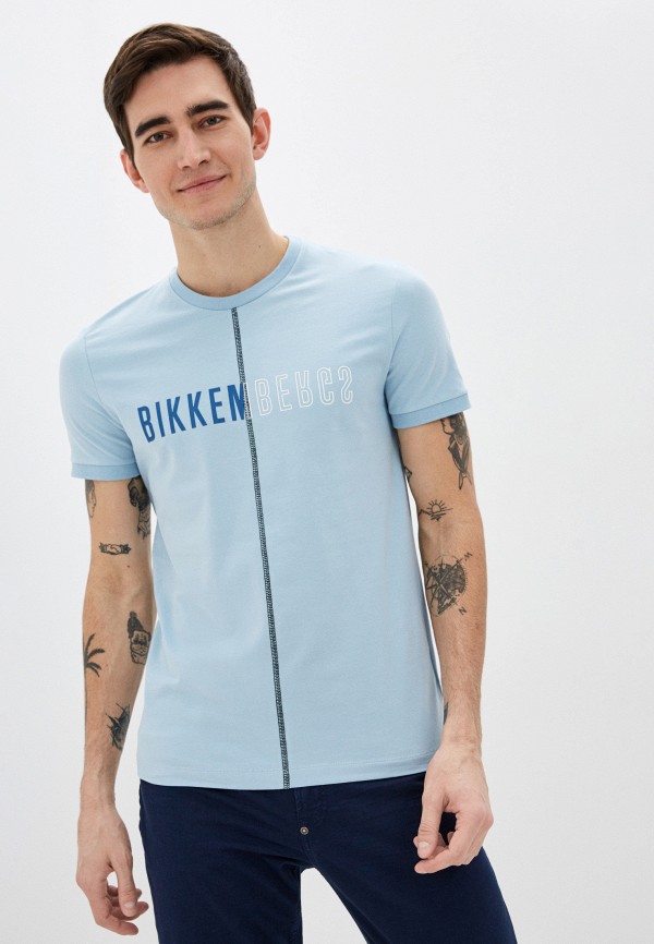 

Футболка Bikkembergs, Голубой, Bikkembergs BI535EMHKCA4