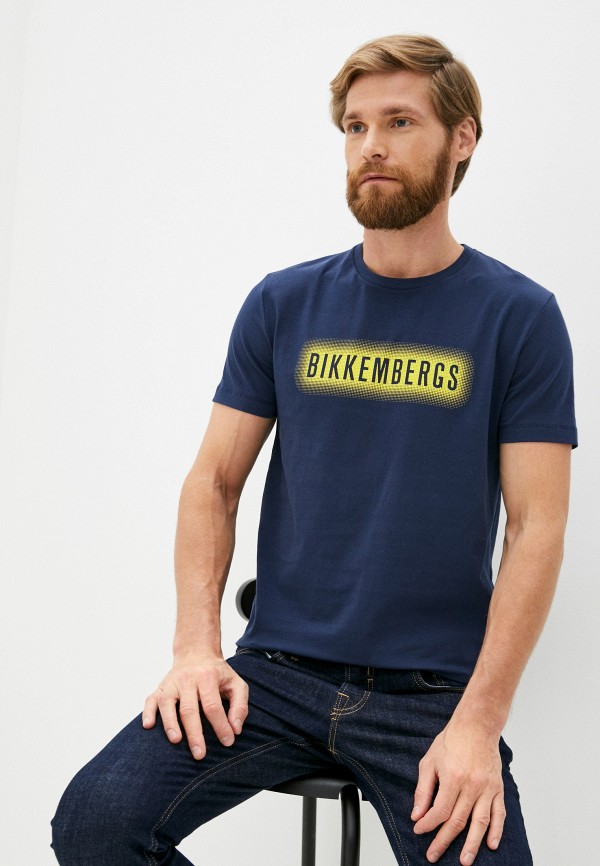 

Футболка Bikkembergs, Синий