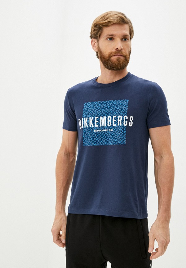 

Футболка Bikkembergs, Синий, Bikkembergs BI535EMJWPS9