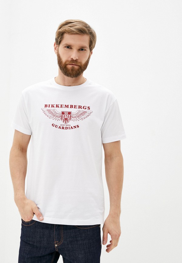 

Футболка Bikkembergs, Белый, Bikkembergs BI535EMJWQU6