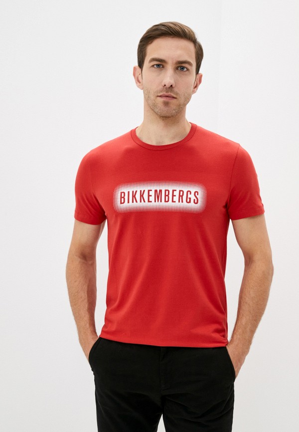 

Футболка Bikkembergs, Красный, Bikkembergs BI535EMLGMQ2