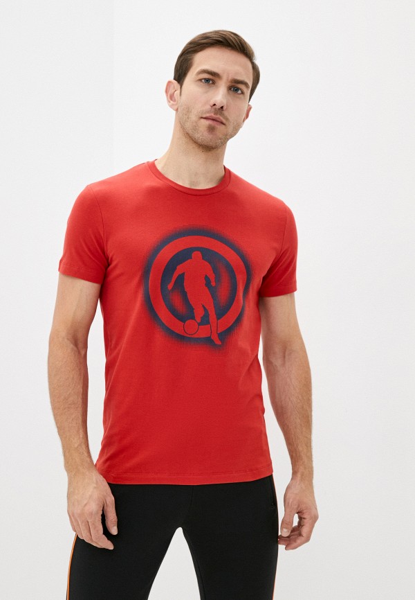 

Футболка Bikkembergs, Красный