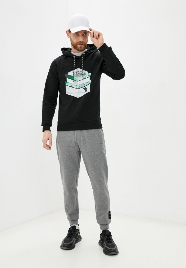

Худи Bikkembergs, Черный, Bikkembergs BI535EMLLUS5