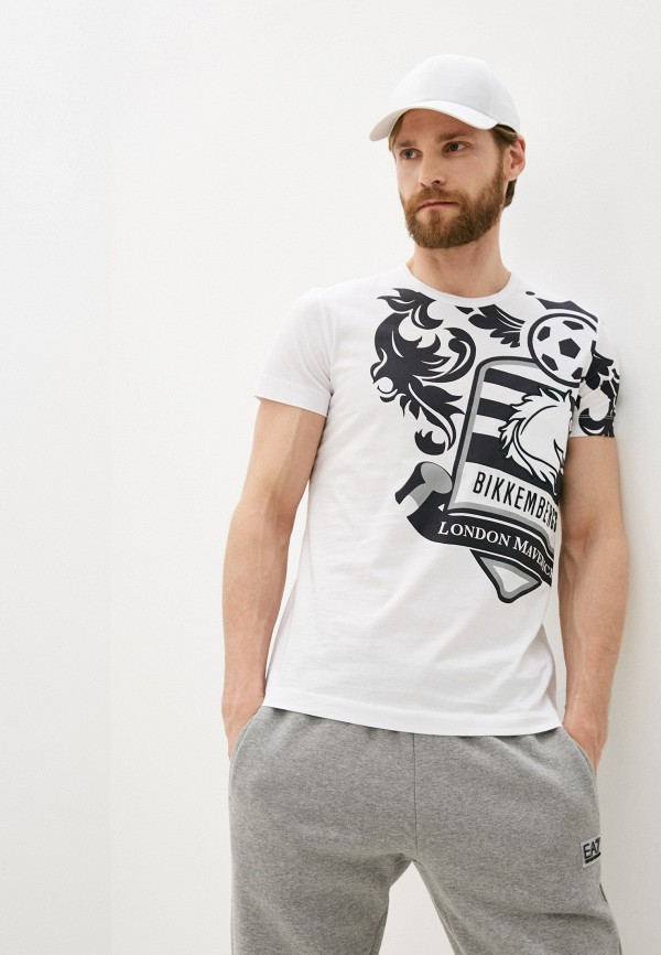 

Футболка Bikkembergs, Белый, Bikkembergs BI535EMLRWX0