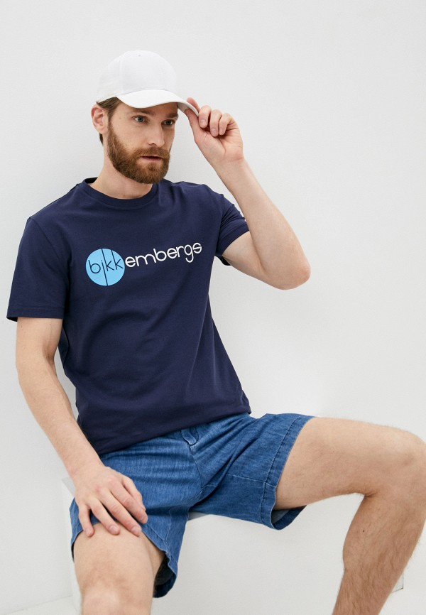 

Футболка Bikkembergs, Синий