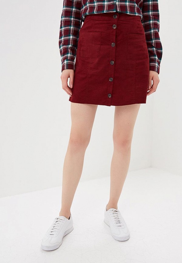 

Юбка BlendShe, BlendShe BL021EWBYZE6, Бордовый