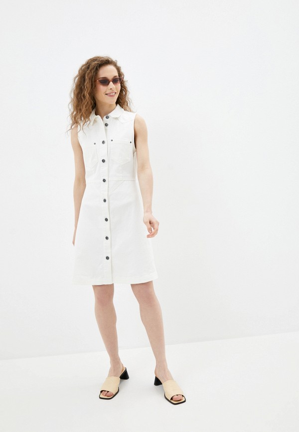 

Платье джинсовое BlendShe, Белый, BlendShe BL021EWHRTY3