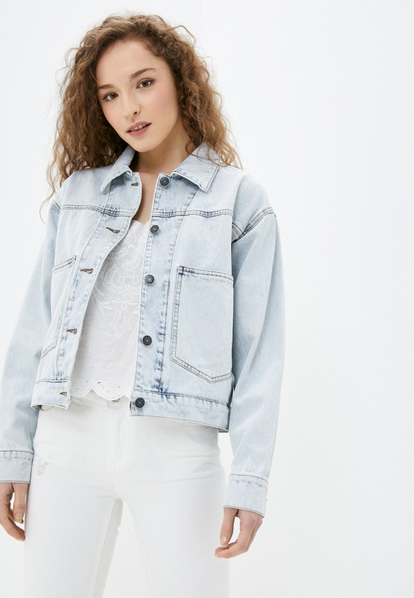 

Куртка джинсовая BlendShe, Голубой, BlendShe BL021EWHRTZ5
