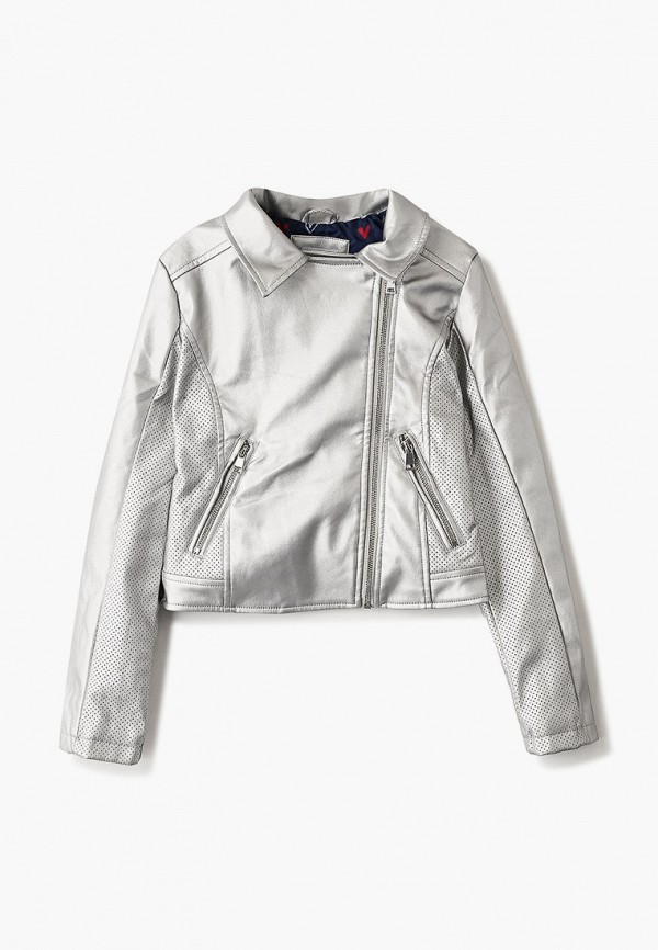 

Куртка кожаная Blukids, Серебряный