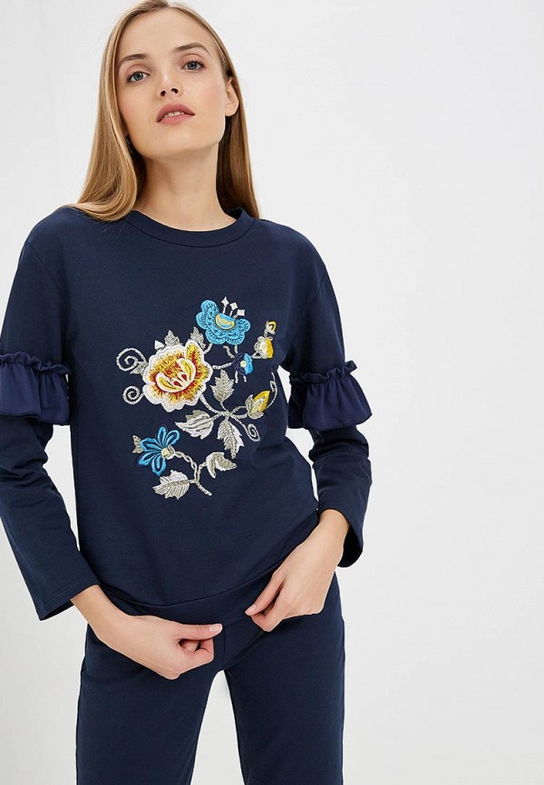 

Свитшот Blugirl Folies, Синий, Blugirl Folies BL031EWBWYU2