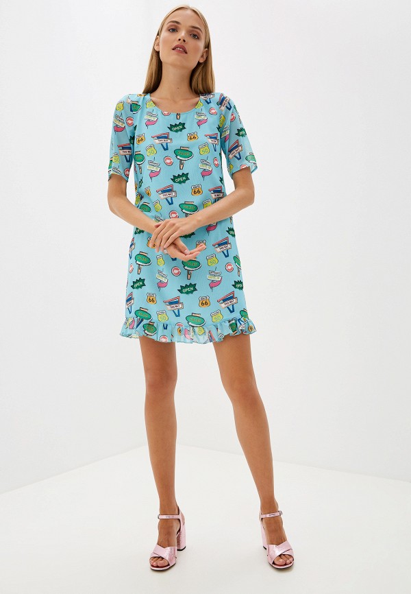 

Платье Blugirl Folies, Голубой, Blugirl Folies BL031EWFTPB0