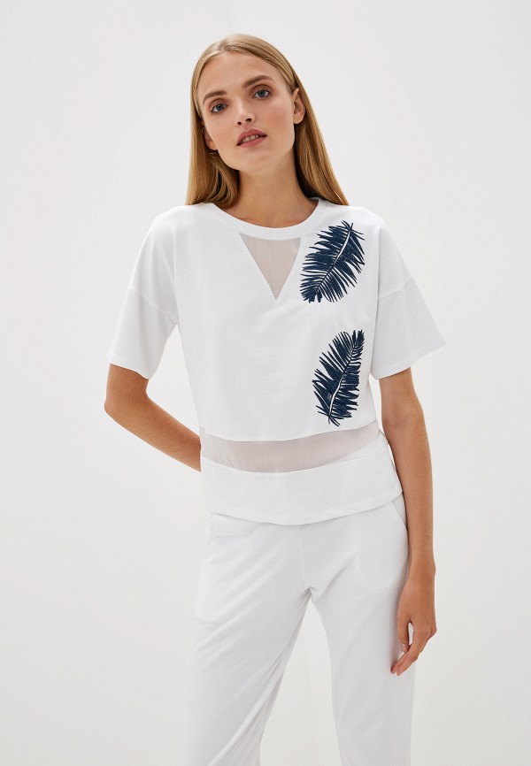 

Футболка Blugirl Folies, Blugirl Folies BL031EWFTPC2, Белый