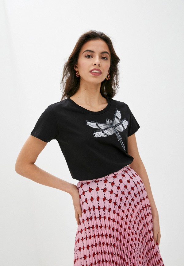 

Футболка Blugirl Folies, Черный, Blugirl Folies BL031EWIWWE9