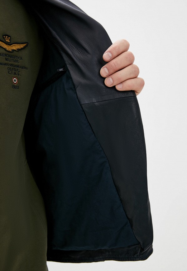 

Куртка кожаная Blouson, Синий