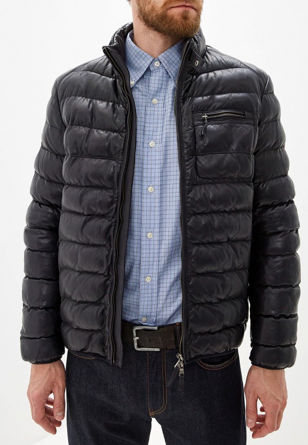 

Куртка кожаная Blouson, Синий, Blouson BL033EMGABM7