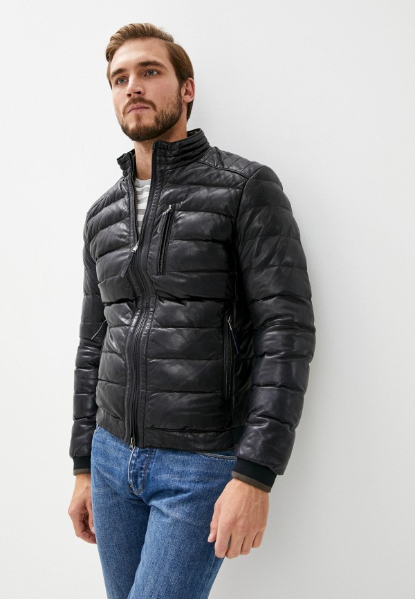 

Куртка кожаная Blouson, Черный, TYRUS