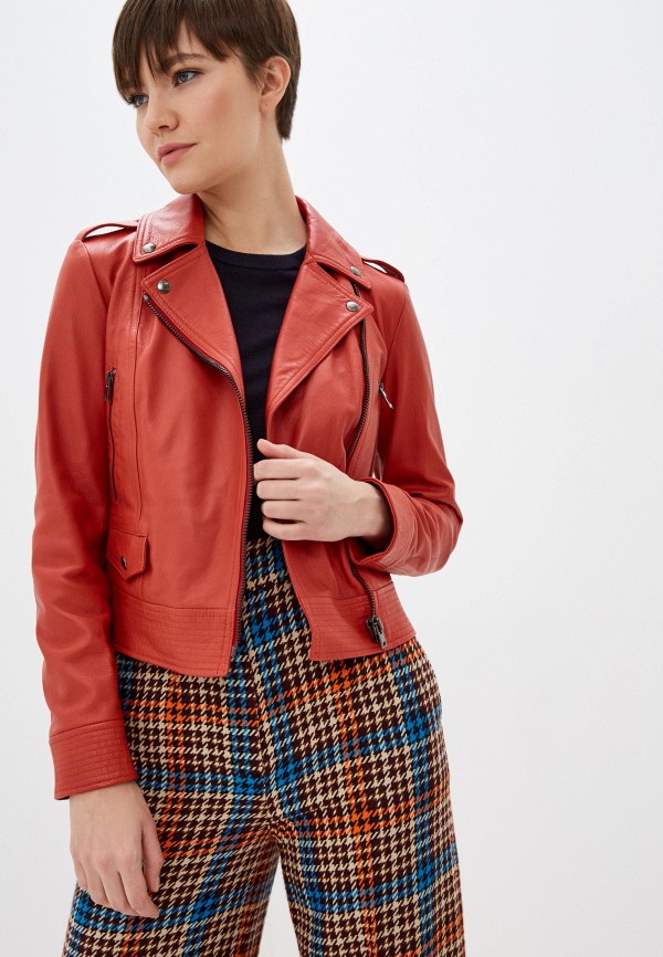 

Куртка кожаная Blouson, Красный