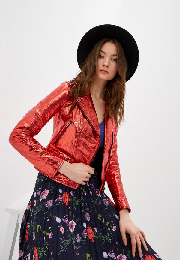 

Куртка кожаная Blouson, Красный, Blouson BL033EWHSKA5