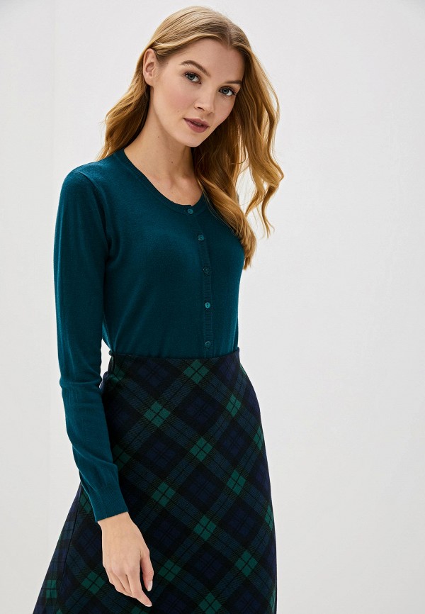 

Кардиган Bluoltre, Бирюзовый, Bluoltre BL037EWGUMX7