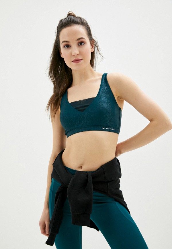 

Топ спортивный Black Limba, Зеленый, GINZA