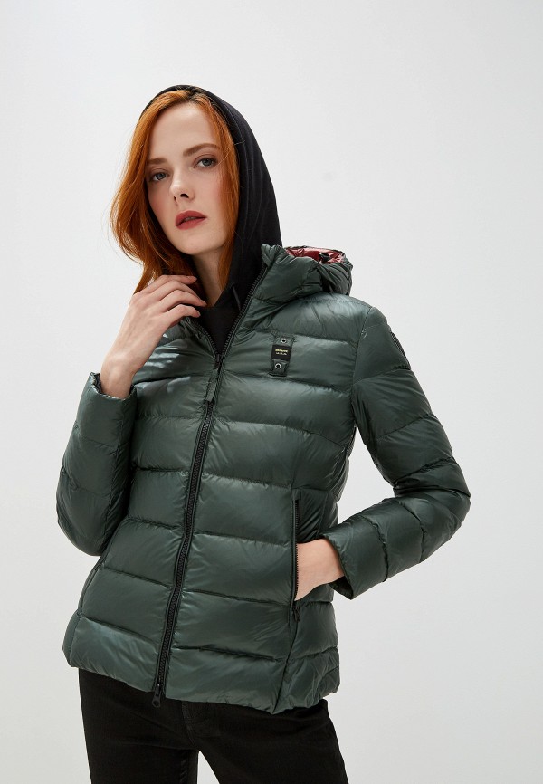 

Пуховик Blauer, Зеленый, Basic