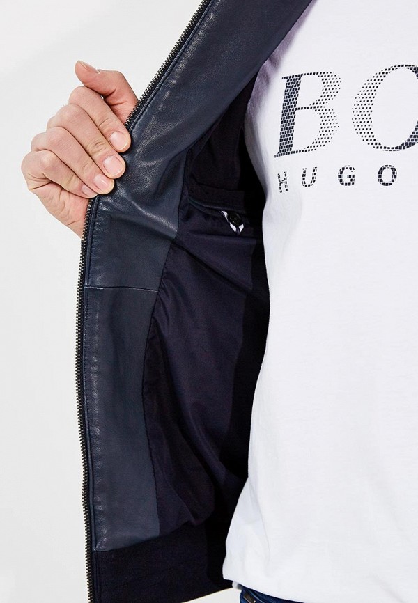 Куртка кожаная Boss Hugo Boss 