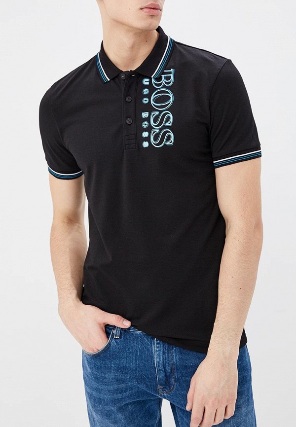 

Поло Boss Hugo Boss, Черный