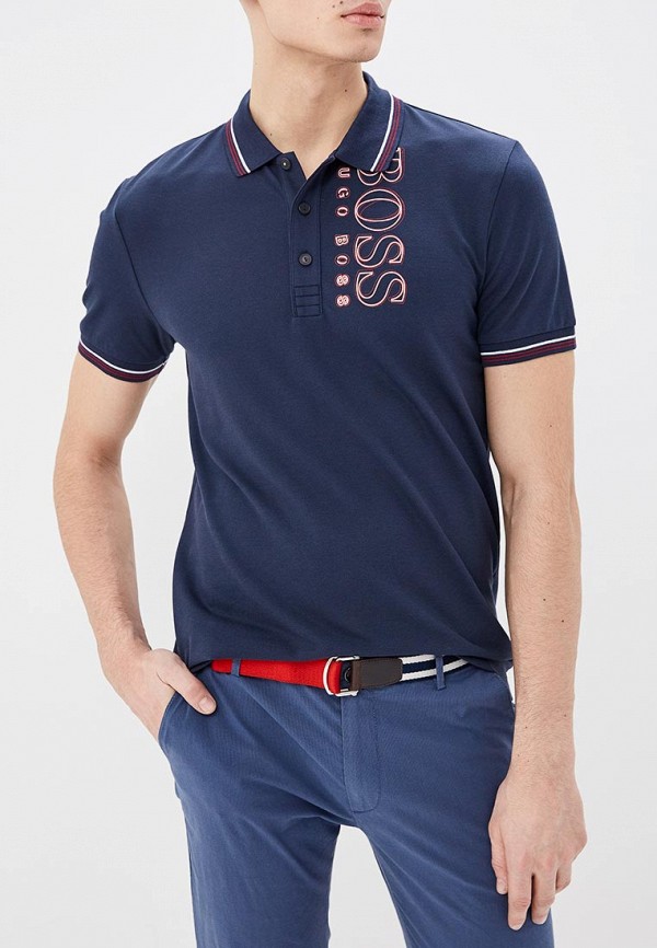 

Поло Boss Hugo Boss, Синий