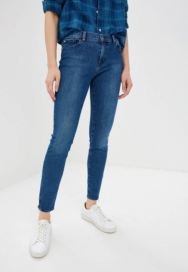 

Джинсы Boss, Синий, slim fit regular waist