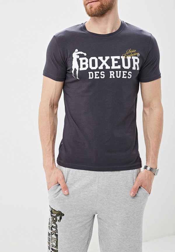 

Футболка Boxeur Des Rues, Boxeur Des Rues BO030EMFFDN8, Серый