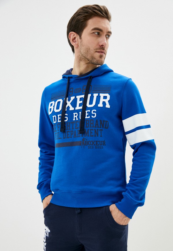 

Худи Boxeur Des Rues, Синий, Boxeur Des Rues BO030EMJBWL9