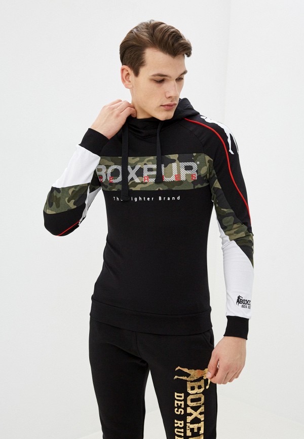 

Худи Boxeur Des Rues, Черный, Boxeur Des Rues BO030EMLDVB3