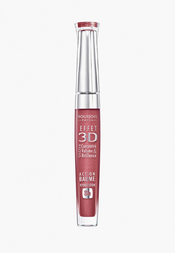 

Блеск для губ Bourjois, Розовый, 3D Lip Gloss, 3 Brun Rose Academic, 5,7 мл