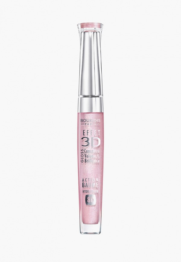 

Блеск для губ Bourjois, Розовый, 3D Lip Gloss, 29 Rose Charismatic, 5,7 мл
