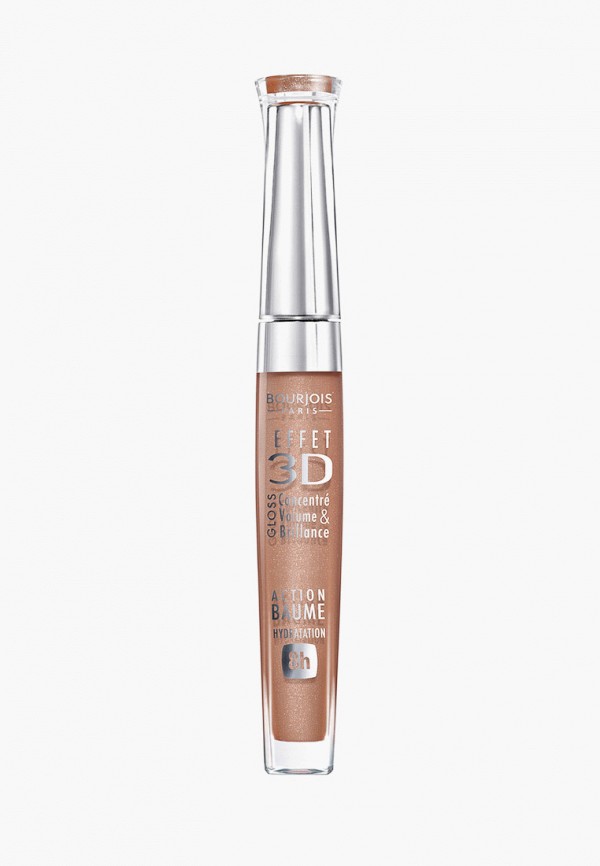 

Блеск для губ Bourjois, Бежевый, 3D Lip Gloss, 33 Brun Poetic, 5,7 мл