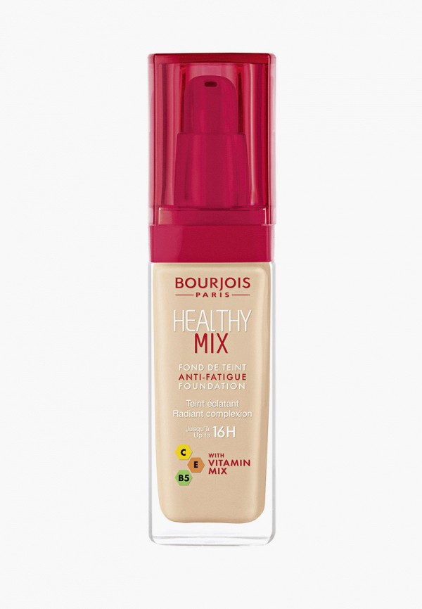 

Тональное средство Bourjois, Бежевый, Healthy Mix, 50.5 Light Ivory, 30 мл